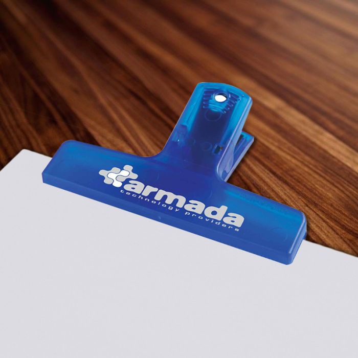 Custom Printed 4 Inch Bag Clips - Chip Clips