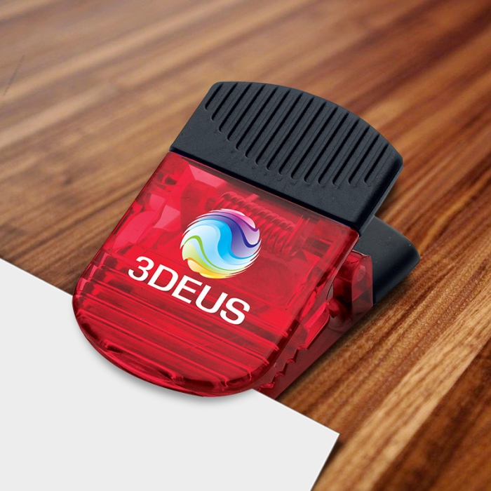 Custom Printed Jumbo Magnetic Clips & Memo Holders