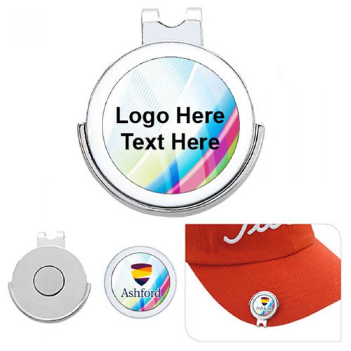 Customized Good Value Golfers Ball Marker Hat Clips