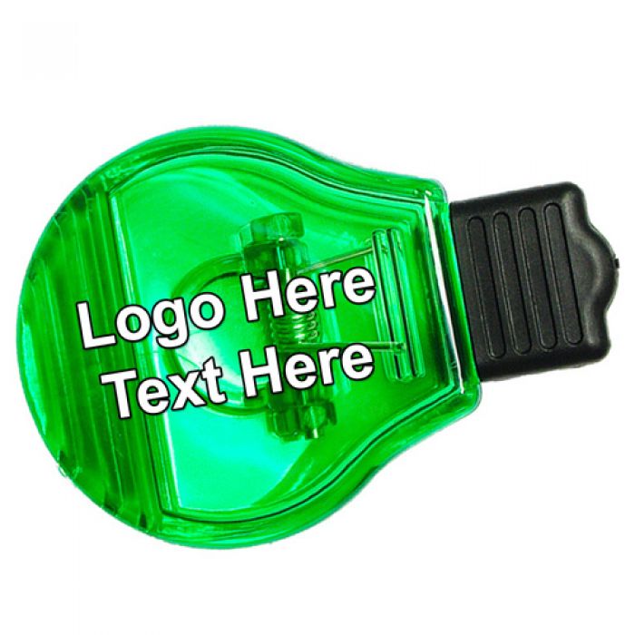Personalized Jumbo Size Light Bulb Shape Memo Clips