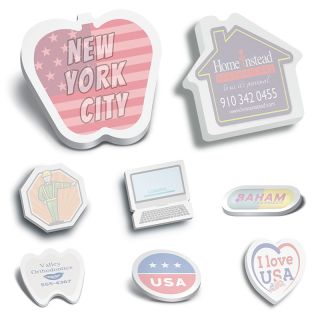 3x3 Inch Custom Die-Cut Sticky Notepads