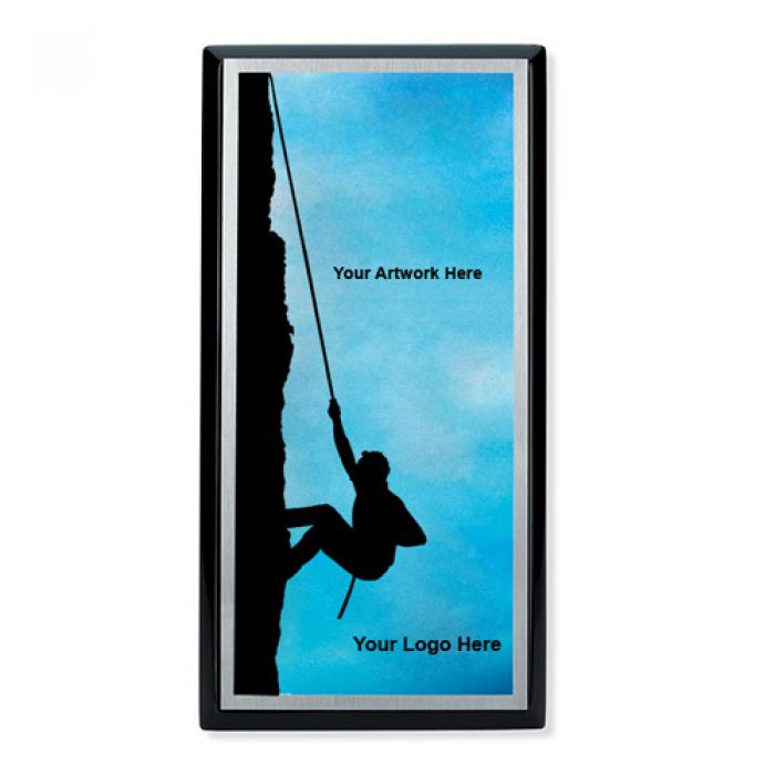 6 x 12 Personalized Jaffa Connection Black Color Plaques