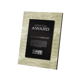 Printed Gold Wall Plaques