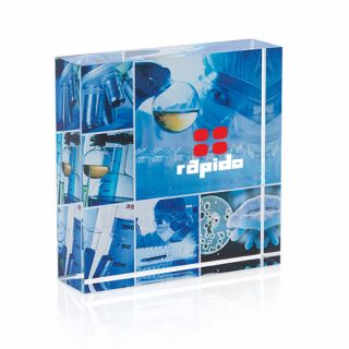 Jaffa Square Acrylic Paperweights
