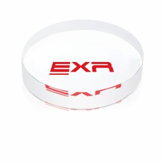 Printed Jaffa Oval Acrylic Paperweights
