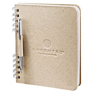 Printed Recycled Cardboard JournalBook™