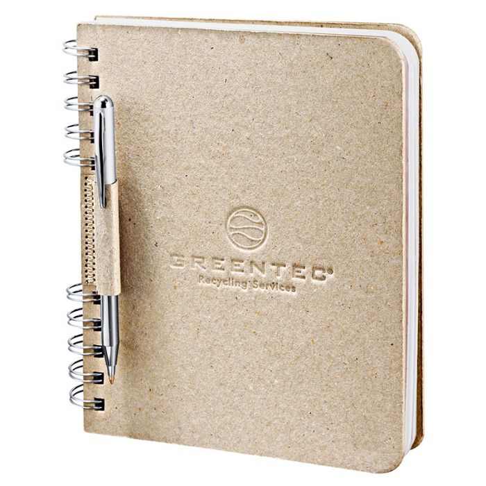 Custom Printed Recycled Cardboard JournalBook™