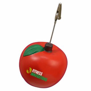Logo Apple Shaped Stress Reliever Memo Holders