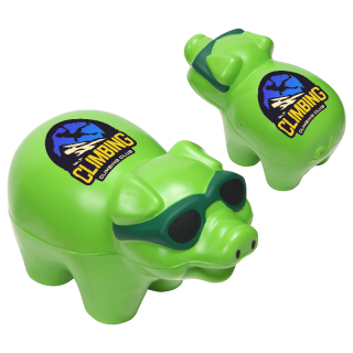 Logo Cool Pig Shape Stress Relievers