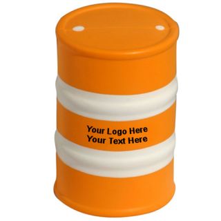 Printed Safety Barrel Shaped Stress Relievers