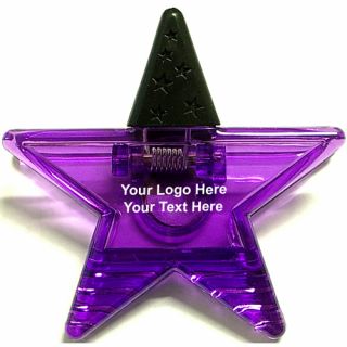 Logo Jumbo Size Star Shape Magnetic Memo Clips