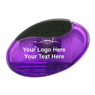 Jumbo Size Oval Magnetic Memo Clip Holder