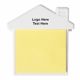 House Shaped Clip With Sticky Notes