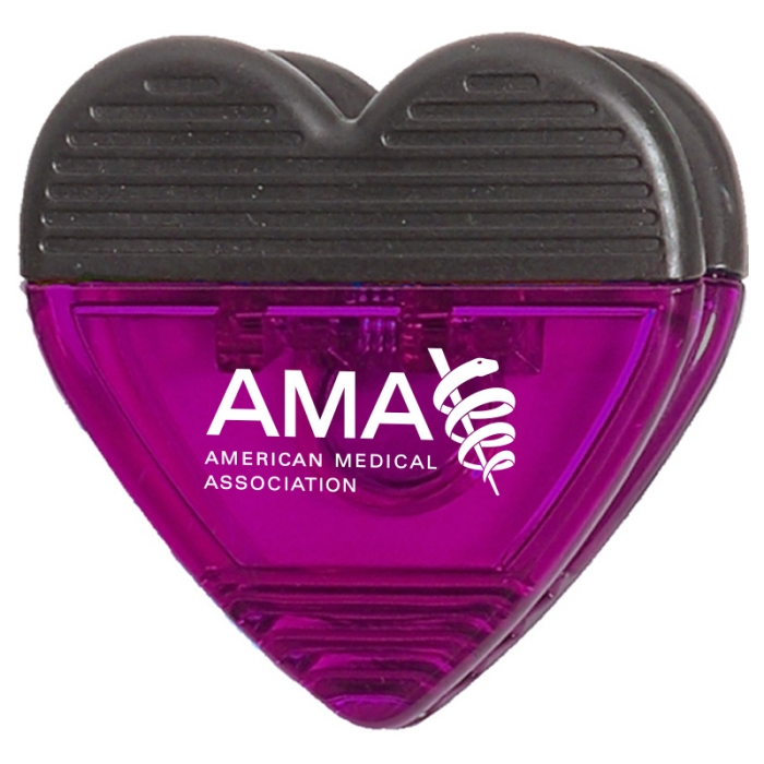 Promotional Jumbo Size Heart Shape Memo Clips