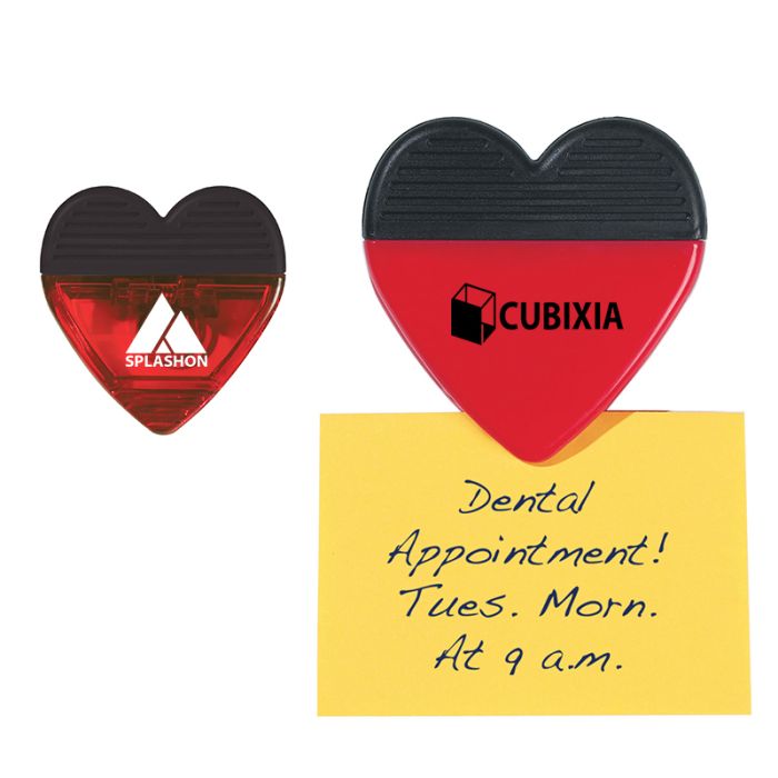 Promotional  Heart Shape Clips