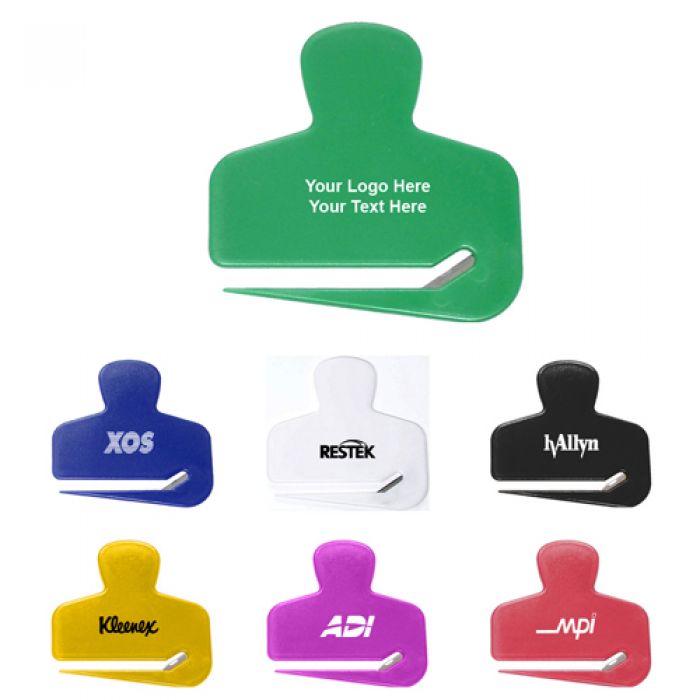 Printed Jumbo Size Figure Shaped Letter Openers with Magnet