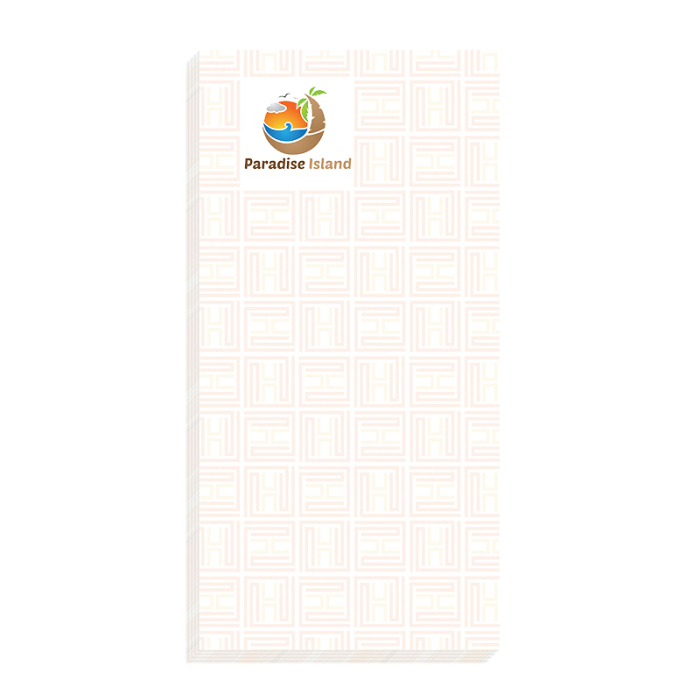 3x6 Inch Personalized Scratch Pads-25 Sheets