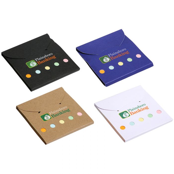 Personalized Square Deal Sticky Note Wallets