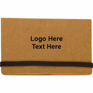 Logo Business Card Holder with Sticky Notes