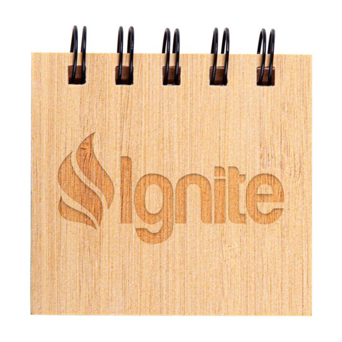 Promotional Mini Bamboo Sticky Note Sets