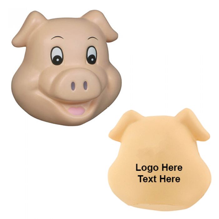 Promotional Pig Funny Face Stress Balls