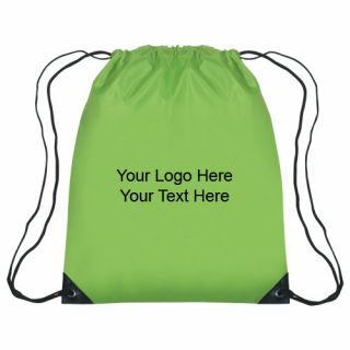 ized Large Sports Pack Polyester Drawstring Bags