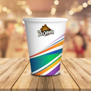12 Oz Logo Tall Heavy Duty Paper Hot Cups