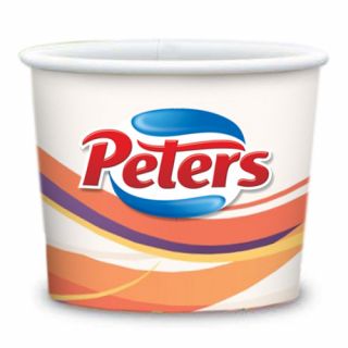 8 Oz Printed Heavy Duty Paper Hot Containers