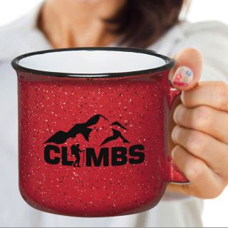 15 Oz Red Campfire Mugs