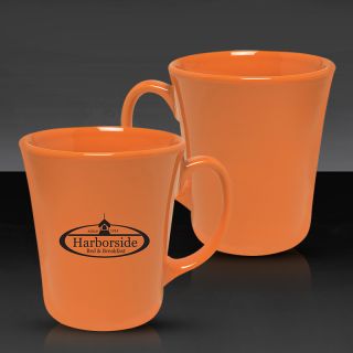ized 14 Oz Bahama Ceramic Mugs - Orange