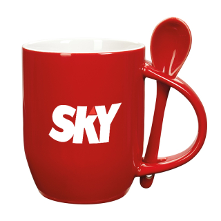 11 Oz Rounded Spooner Mugs