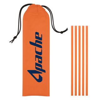 5-pack on the Go Straws with Pouches