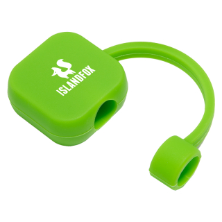 Printed Silicone Straw Toppers