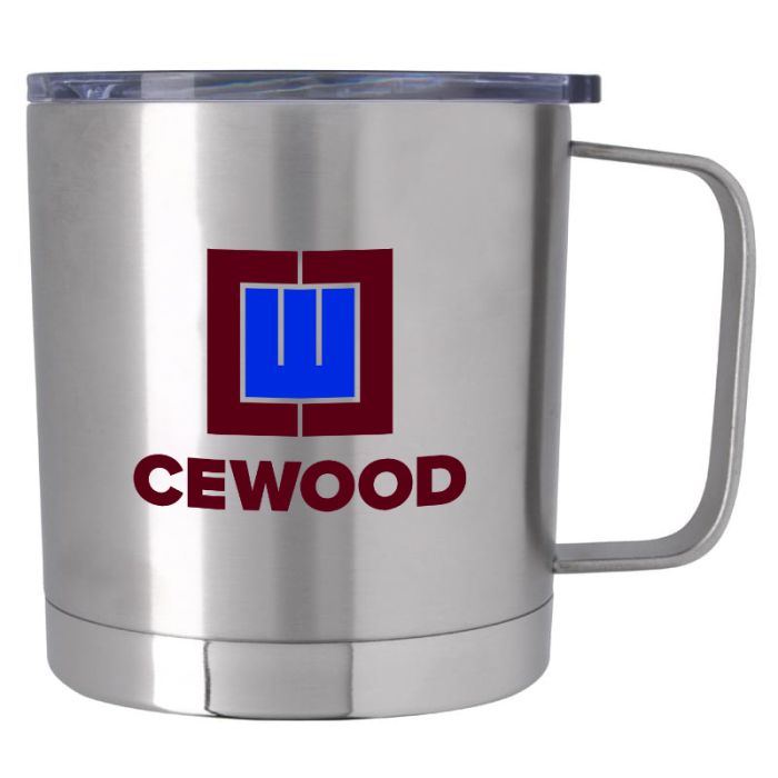 16 Oz Custom Printed Double Wall Camper Metal Mugs