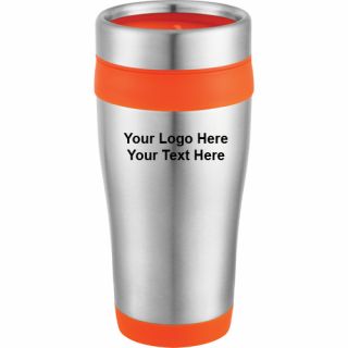 ized 16 Oz Carmel Travel Tumblers