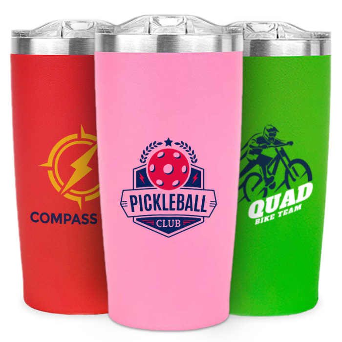 Promotional Wolverine 20 Oz Powder Coated Tumblers