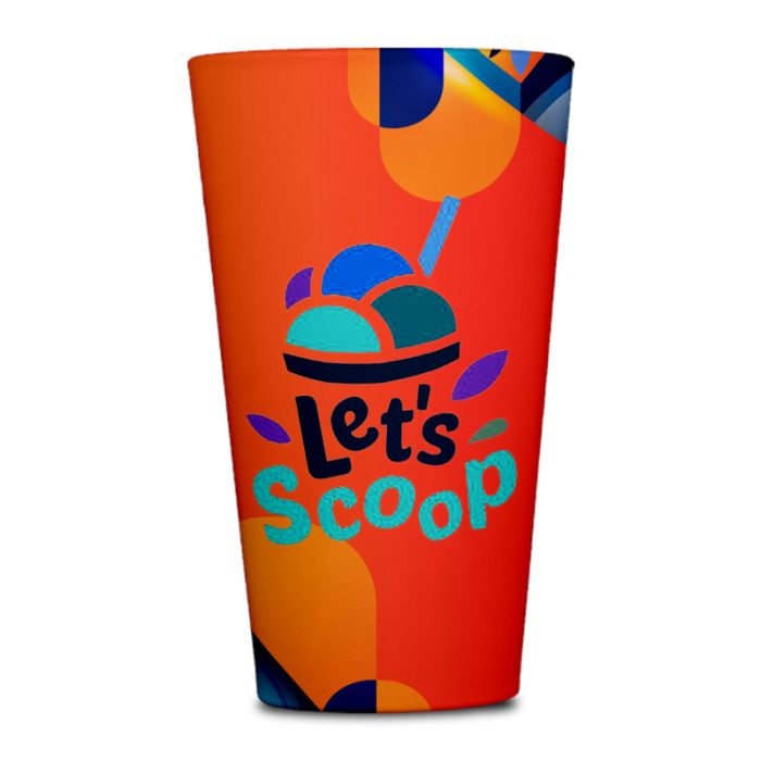 Promotional 16 Oz Full Color Sublimated Glass Pints