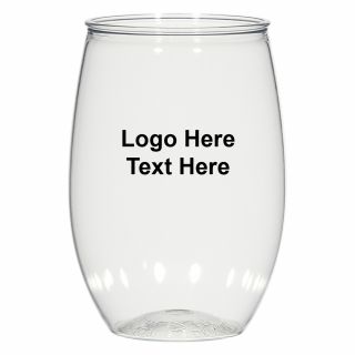 16 Oz Stemless Wine Glasses