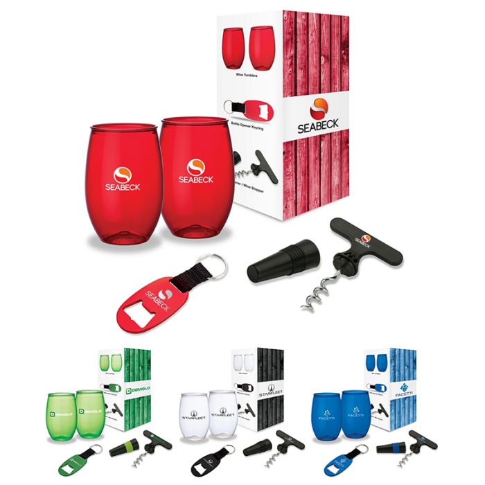 Promotional Vineyard 4-Piece Picnic Gift Sets