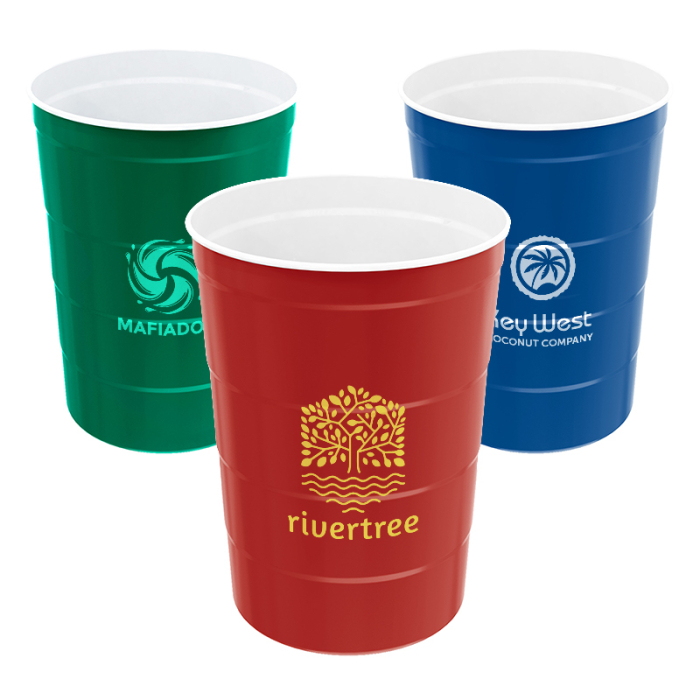 Promotional 16 Oz Steel Chill-Cups