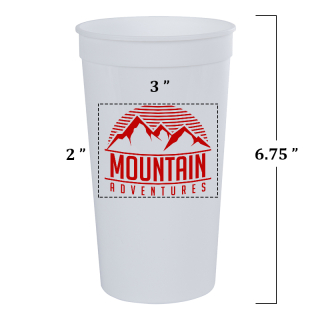 32 Oz Big Game Stadium Cups