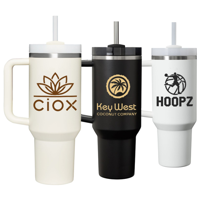Custom 40 Oz Stanley Quencher H2.O FlowState™ Tumblers
