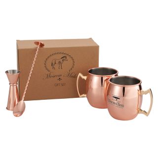 4-in-1 Moscow Mule Mug Gift Sets