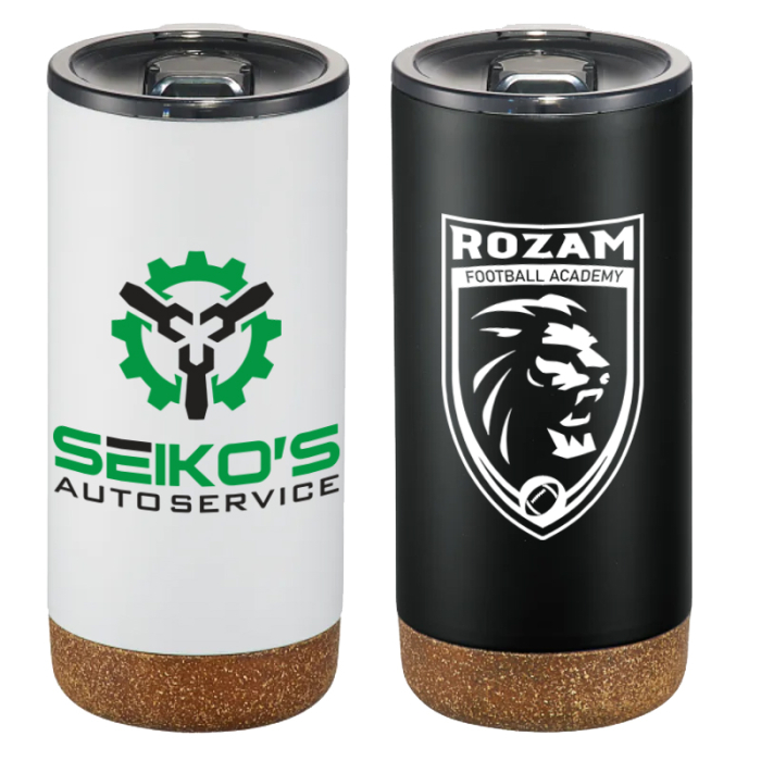 Customized 16 Oz Valhalla Copper Vacuum Tumblers with Cork