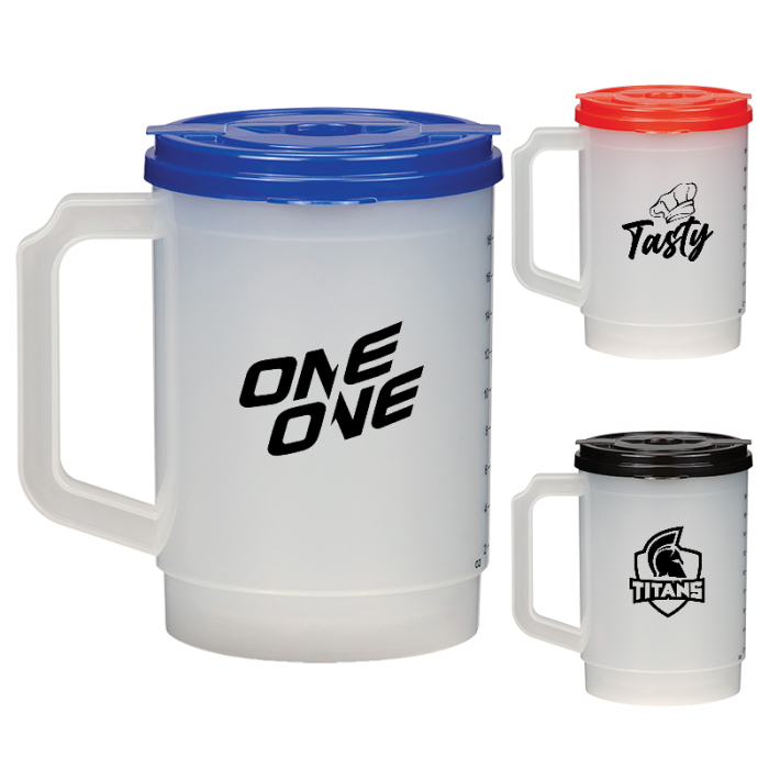 20 Oz Custom Printed Medical Tumbler with Measurements