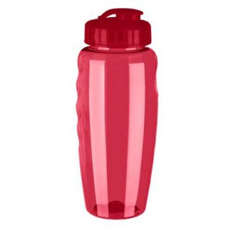 31 Oz Printed Gripper Poly Clear Bottles