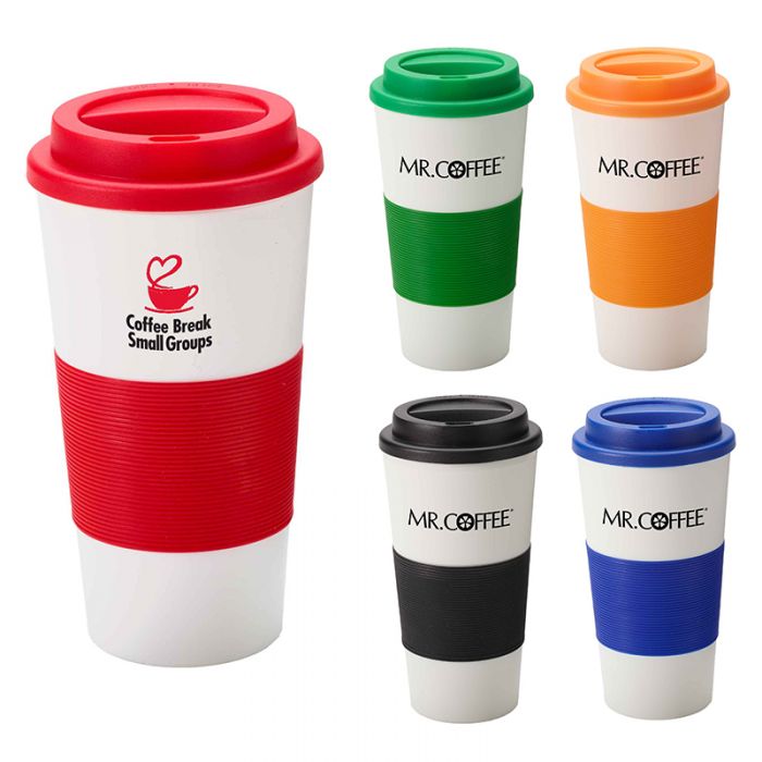 Custom 16 Oz Double Walled Commuter Tumblers