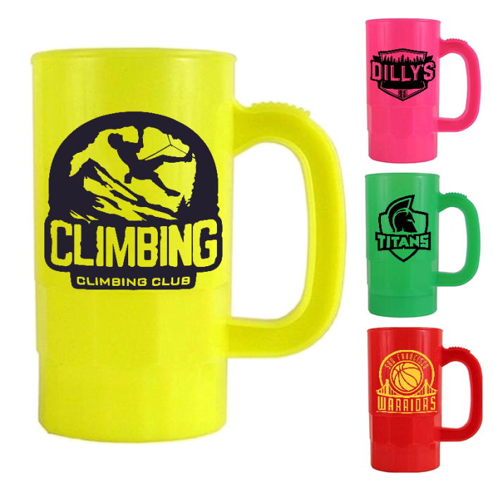 Custom Printed 14 Oz Beer Steins