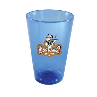 Printed Full Color 16 Oz Plastic Pint Glasses