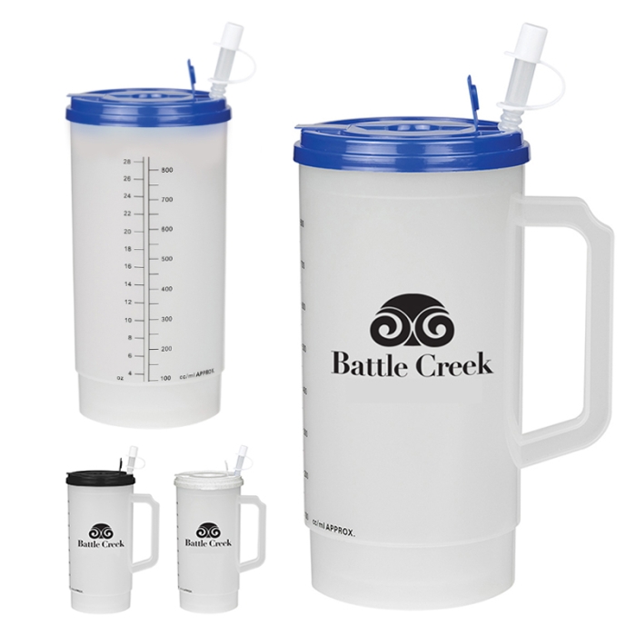 Custom Printed 32 Oz Medical Tumblers With Measurements